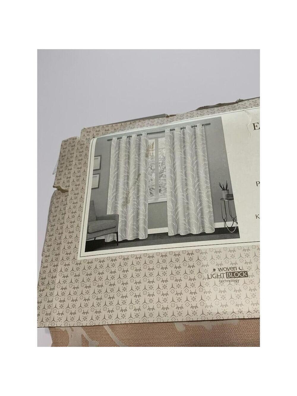 Exclusive Home Blackout Grommet Curtain Panels Set of 2 84"x52" - Picture 6 of 8